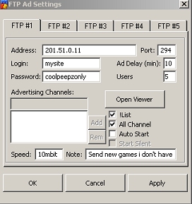 FTP Dialog Editor
